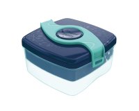 Maped 870104 contenitore portapranzo Set per borsa portapranzo 1,4 L ABS, Polipropilene (PP), Silicone Blu, Trasparente 2 pz