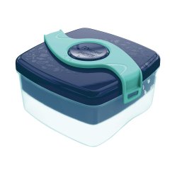 Maped 870104 lunch box Lunch box set 1.4 L ABS, Polypropylene (PP), Silicone Blue, Transparent 2 pc(s)