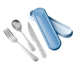 PICNIK Set de couverts CONCEPT,boîte de rangement bleu