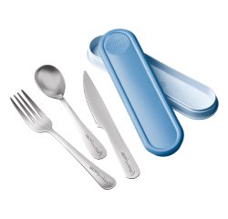 PICNIK Set de couverts CONCEPT,boîte de rangement bleu