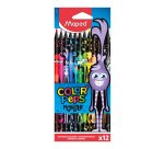 Crayon de couleur COLOR'PEPS MONSTER, étui de 24