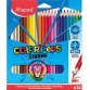 Crayon de couleur COLOR'PEPS STRONG, étui carton de 24