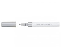 Marqueur pilot pintor peinture bas d'eau ultra-couvrante multi surface pointe fine résistante coloris argent