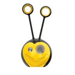 Taille-crayon double Croc Croc Universal, jaune/noir