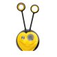 Taille-crayon double Croc Croc Universal, jaune/noir