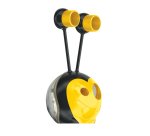 Taille-crayon double Croc Croc Universal, jaune/noir