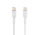 Belkin CAB003BT2MWH câble USB 2 m USB C Blanc