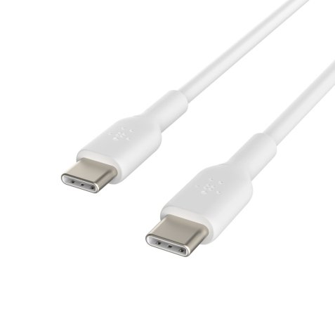 Belkin CAB003BT2MWH cable USB 2 m USB C Blanco