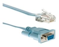 Cisco RJ45-DB9 cable de serie Gris 1,8 m RJ-45