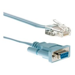 Cisco RJ45-DB9 câble Série Gris 1,8 m RJ-45