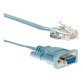 Cisco RJ45-DB9 câble Série Gris 1,8 m RJ-45