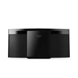 Chaine HiFi Panasonic SC-HC212EG-K CHAINE PLATE VERTICALE 20W DAB+ COULEUR NOIRE