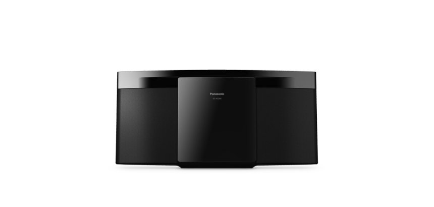 Chaine HiFi Panasonic SC-HC212EG-K CHAINE PLATE VERTICALE 20W DAB+ COULEUR NOIRE