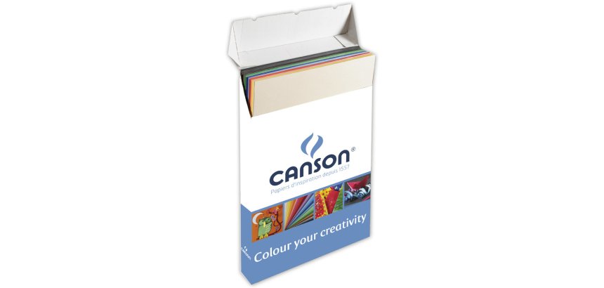 Canson Colorline 50x70 Foglio d'arte 25 fogli