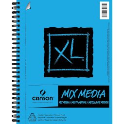 Album de 30 feuilles de papier dessin MIX MEDIA XL 300g A4