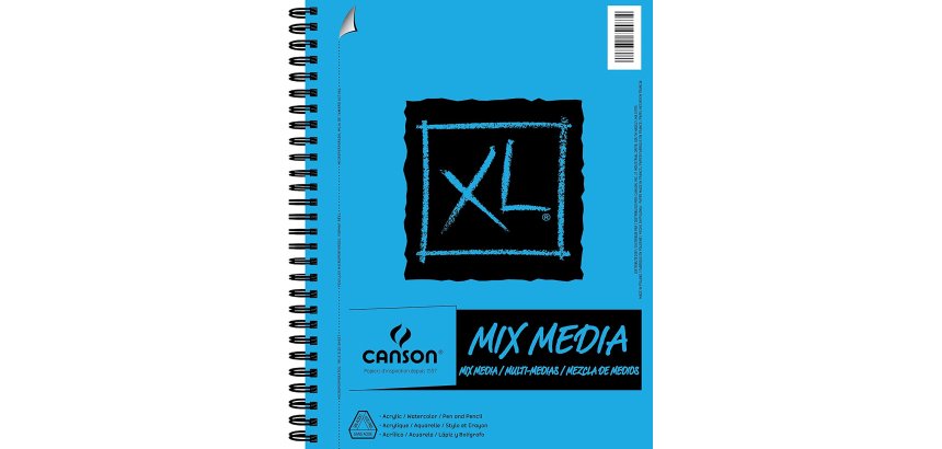 Bloc de dessin XL MIXED MEDIA Textured, A4