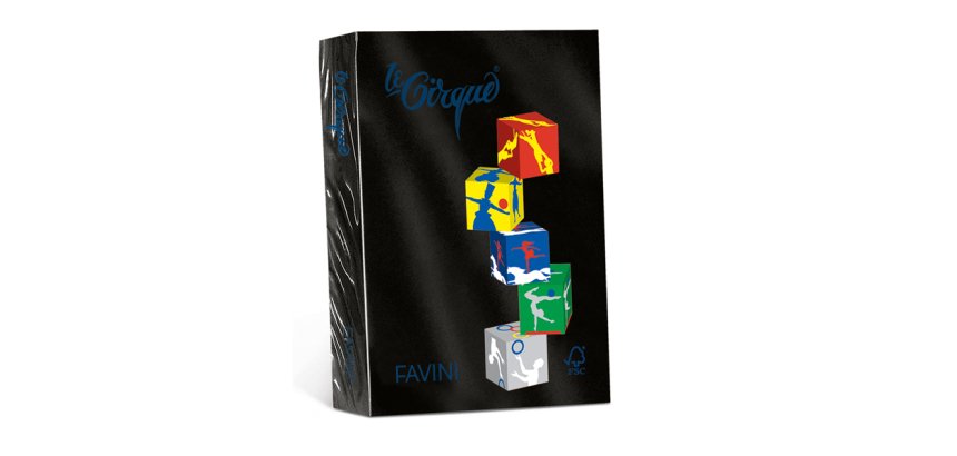 Favini Le Cirque printing paper A4 (210x297 mm) 500 sheets Black