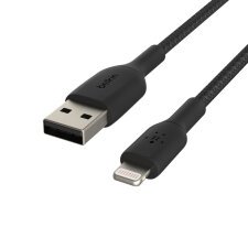 Belkin CAA002BT3MBK câble Lightning 3 m Noir