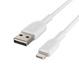 Cable lightning belkin caa001bt2mwh a usb-a boost charge longitud 2 m color blanco