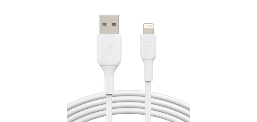 Belkin CAA001BT1MWH câble Lightning 1 m Blanc