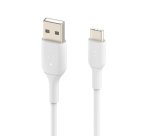 Belkin CAB001BT2MWH cable USB 2 m USB A USB C Blanco