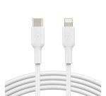 Belkin CAA003BT1MWH cable de conector Lightning 1 m Blanco
