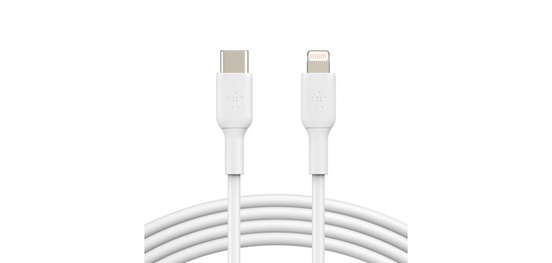 Belkin CAA003BT1MWH cable de conector Lightning 1 m Blanco