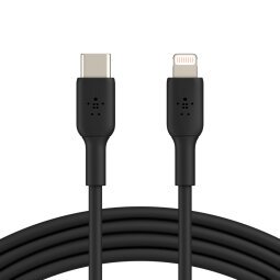 Belkin CAA003BT1MBK câble Lightning 1 m Noir