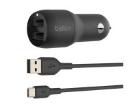 Belkin Boost Charge Smartphone Negro Encendedor de cigarrillos Auto