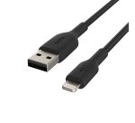 Belkin CAA001BT2MBK câble Lightning 2 m Noir