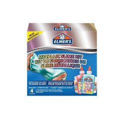 Slime Kit 'Metallic Slime Kit', 4 pièces