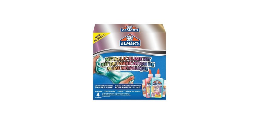 Slime Kit 'Metallic Slime Kit', 4 pièces