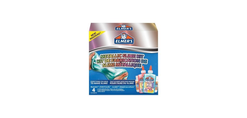 Slime Kit 'Metallic Slime Kit', 4 pièces