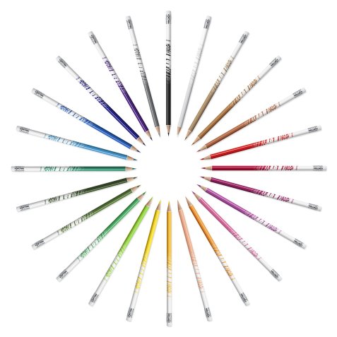 BIC KIDS Crayon de couleur EVOLUTION ILLUSION, gommable