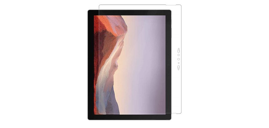 DLH PROTECTION ECRAN EN VERRE TREMPE POUR MICROSOFT SURFACE PRO 7