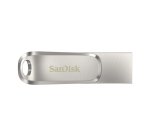 SanDisk Ultra Dual Drive Luxe lecteur USB flash 64 Go USB Type-A / USB Type-C 3.2 Gen 1 (3.1 Gen 1) Acier inoxydable