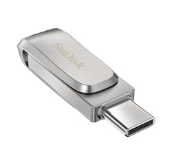 Sandisk clé USB Ultra Dual Drive Luxe 128 Go Usb 3.1 (Usb-A), Usb 3.1 (Usb-C) Argent