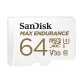 SanDisk Max Endurance 64 Go MicroSDXC UHS-I Classe 10