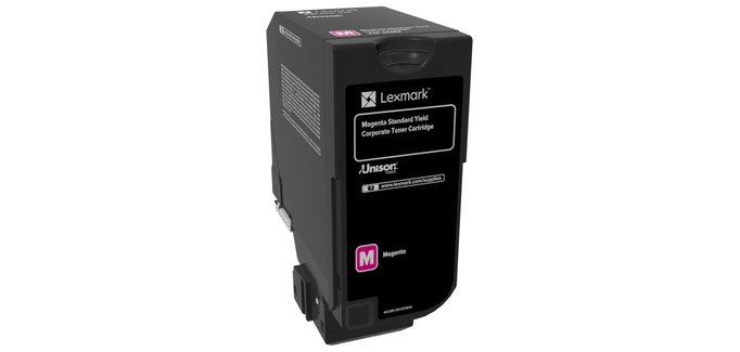 Lexmark 74C2SME Cartouche de toner 1 pièce(s) Original Magenta