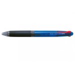 Stylo-bille pilot feed gp4 écriture moyenne 0.5mm encre classique rétractable grip caoutchouc 4 couleurs pack 10 unités