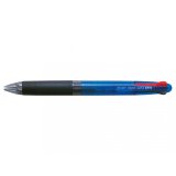 Stylo-bille pilot feed gp4 écriture moyenne 0.5mm encre classique rétractable grip caoutchouc 4 couleurs pack 10 unités