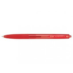 Stylo bille SUPER GRIP G rétractable pointe moyenne encre rouge