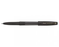 Stylo-bille pilot super grip g cap pointe moyenne coloris noir