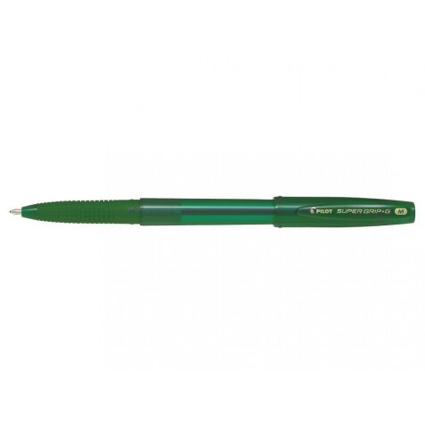 Stylo bille SUPER GRIP G pointe moyenne encore Vert