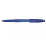 Stylo-bille pilot super grip g cap pointe moyenne coloris bleu