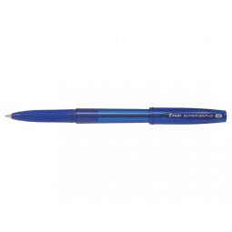 Stylo bille SUPER GRIP G pointe moyenne encore Bleue