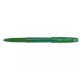 Stylo-bille pilot super grip g cap pointe fine coloris vert