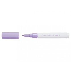 Marqueur pilot pintor peinture base d'eau ultra-couvrante multi surface pointe fine résistante coloris violet pastel