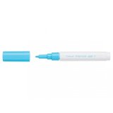 Marqueur pilot pintor peinture base d'eau ultra-couvrante multi surface pointe fine résistante coloris bleu pastel