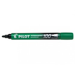 Marqueur permanent MARKER 100 pointe conique fine encre vert